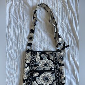 Vera Bradley Camellia Pattern Hipster Crossbody Bag